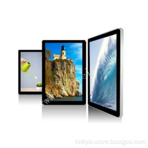 Advertising player wall floor 26" sd card advertising media player